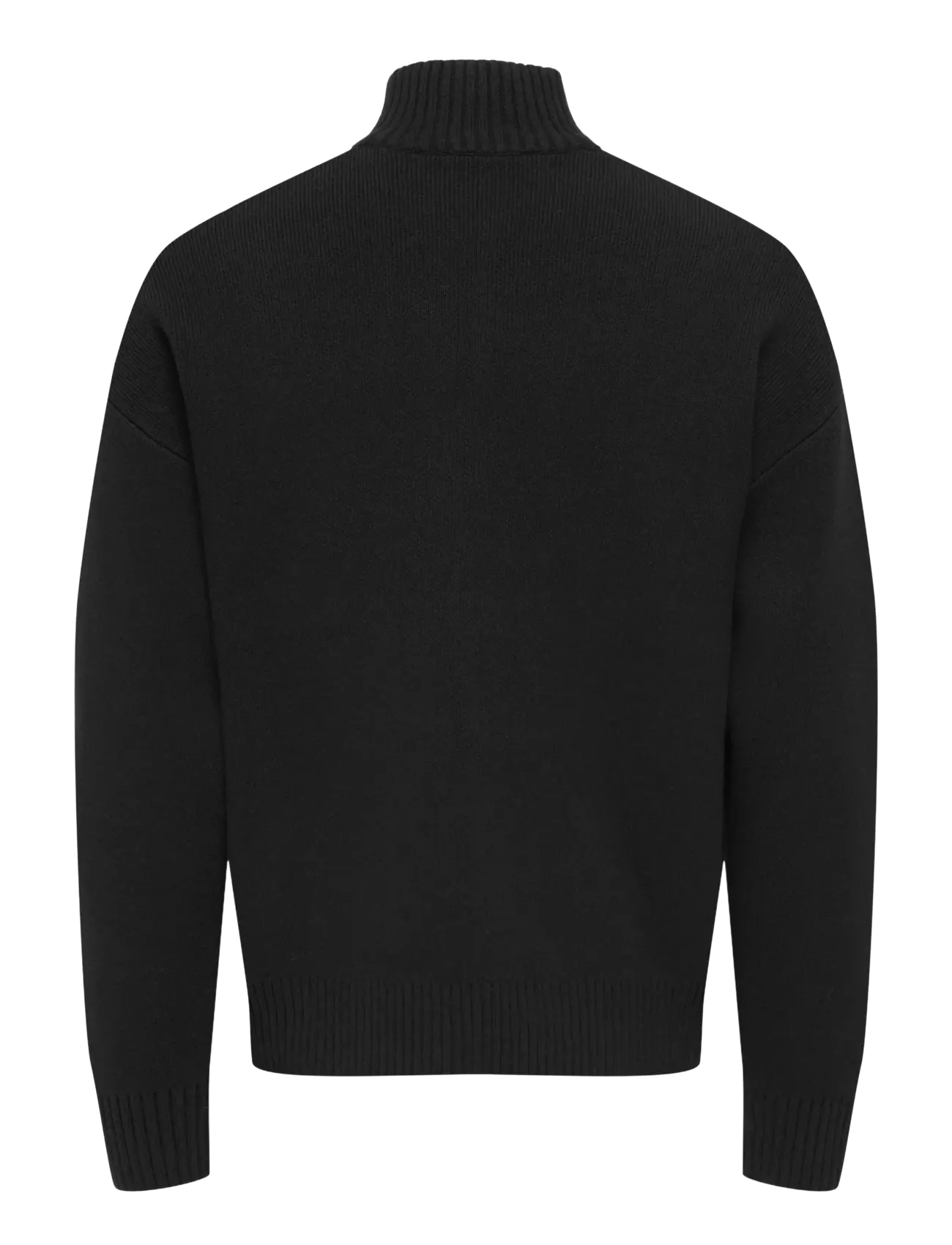 ONLY & SONS - ONSBLAKE DS HIGH NECK CARDIGAN KNIT NOOS - full zip strik - black - 2