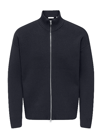 Onsblake Ds High Neck Cardigan Knit Noos - Fullzip Strik