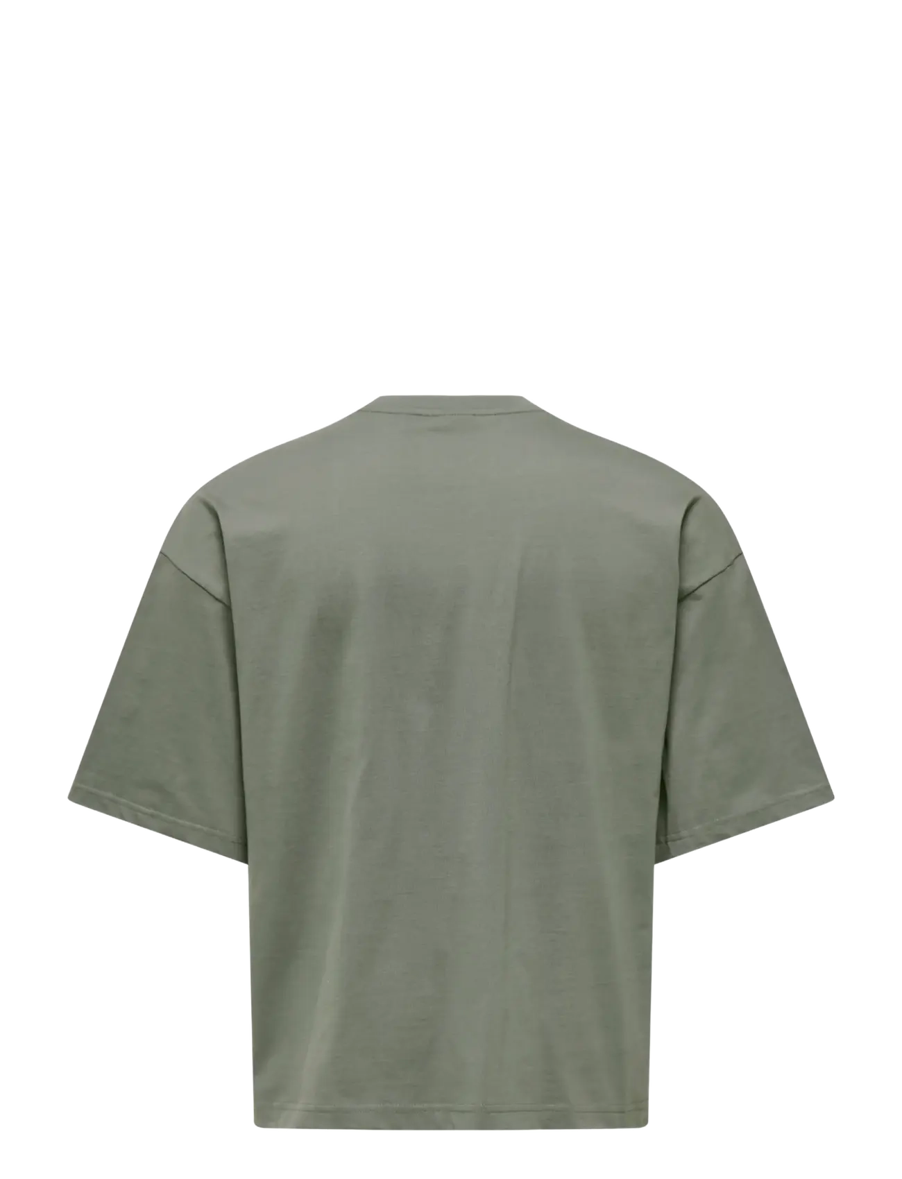 ONLY & SONS - ONSFRED RLX SS CROP TEE - kurzärmelig - castor gray - 2