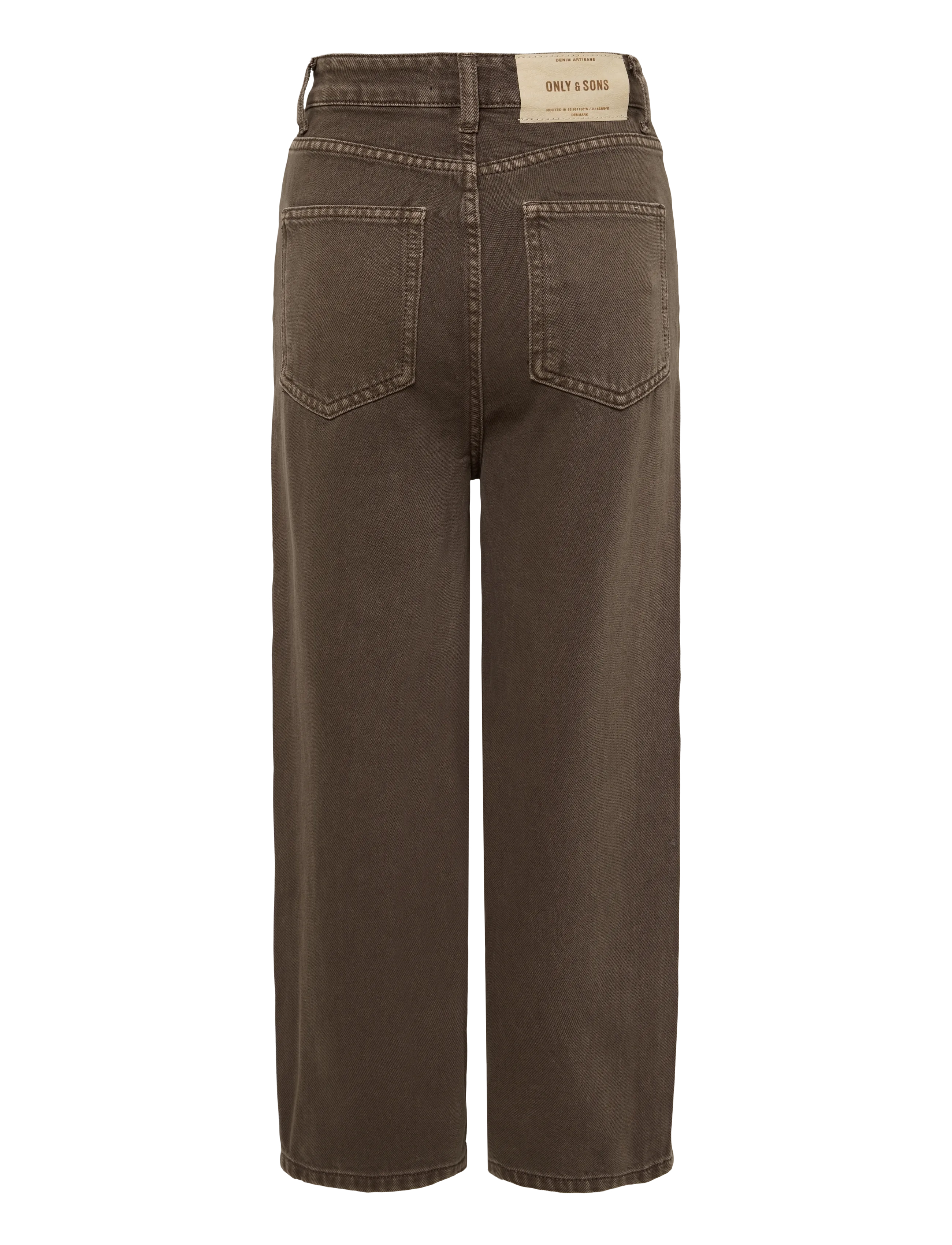 ONLY & SONS - OSJCARL BALLOON BROWN 5817 AZG DNM - loose jeans - teak - 1