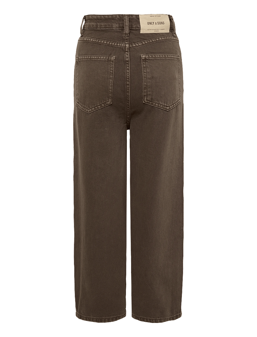 ONLY & SONS - OSJCARL BALLOON BROWN 5817 AZG DNM - loose jeans - teak - 1
