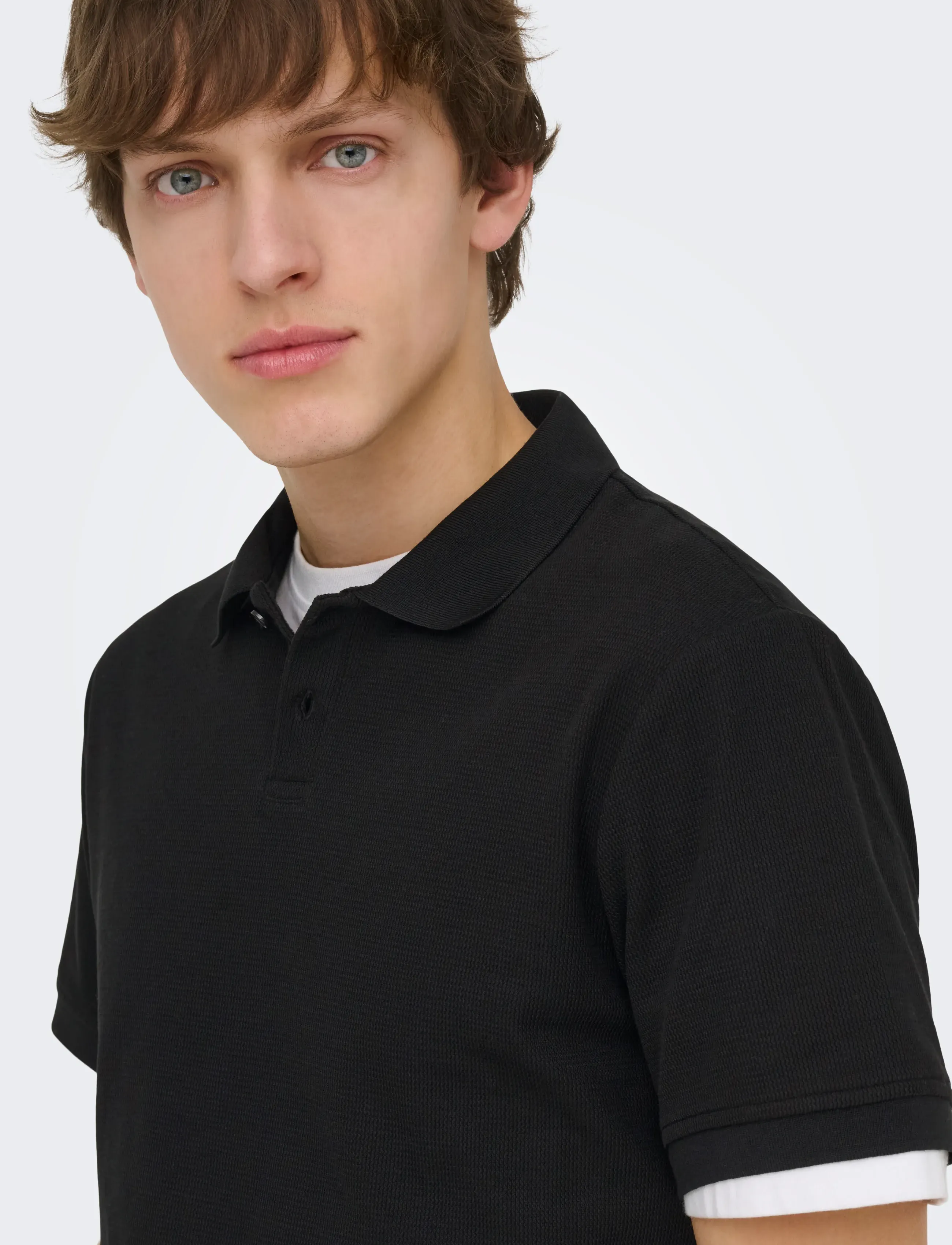 ONLY & SONS Onsben Reg Ss Polo Shirt Noos pikéer herr – bild 6