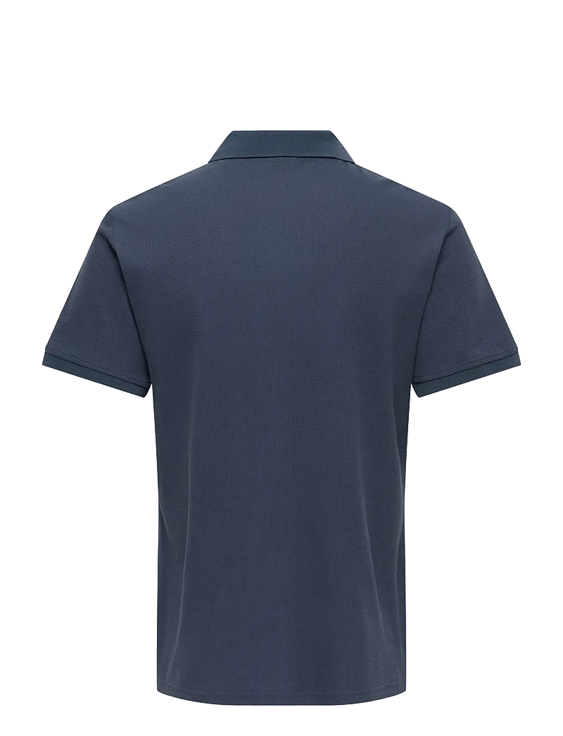 ONLY & SONS - ONSBEN REG SS POLO SHIRT NOOS - kortærmede poloer - blue nights - 2