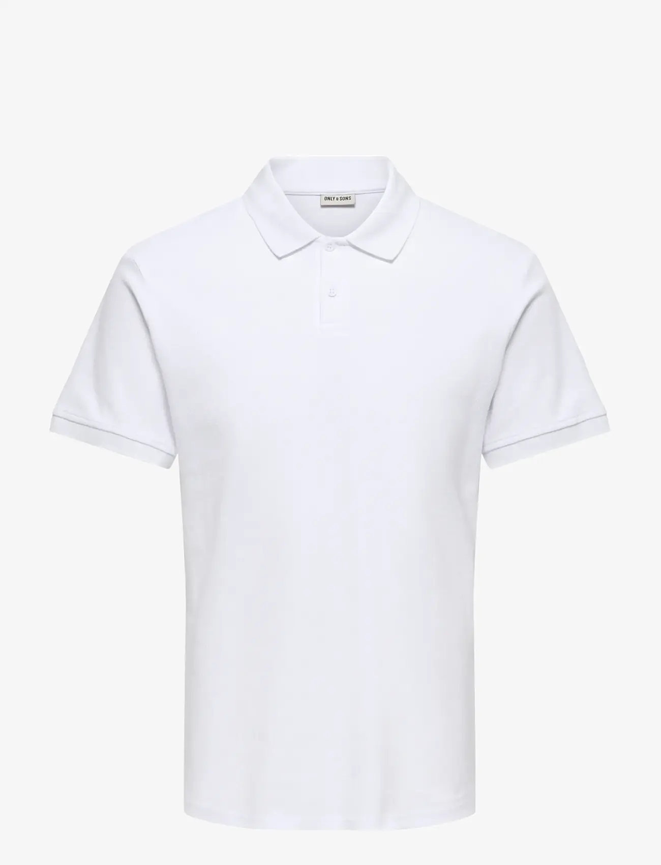 ONLY & SONS - ONSBEN REG SS POLO SHIRT NOOS - kortærmede poloer - bright white - 1