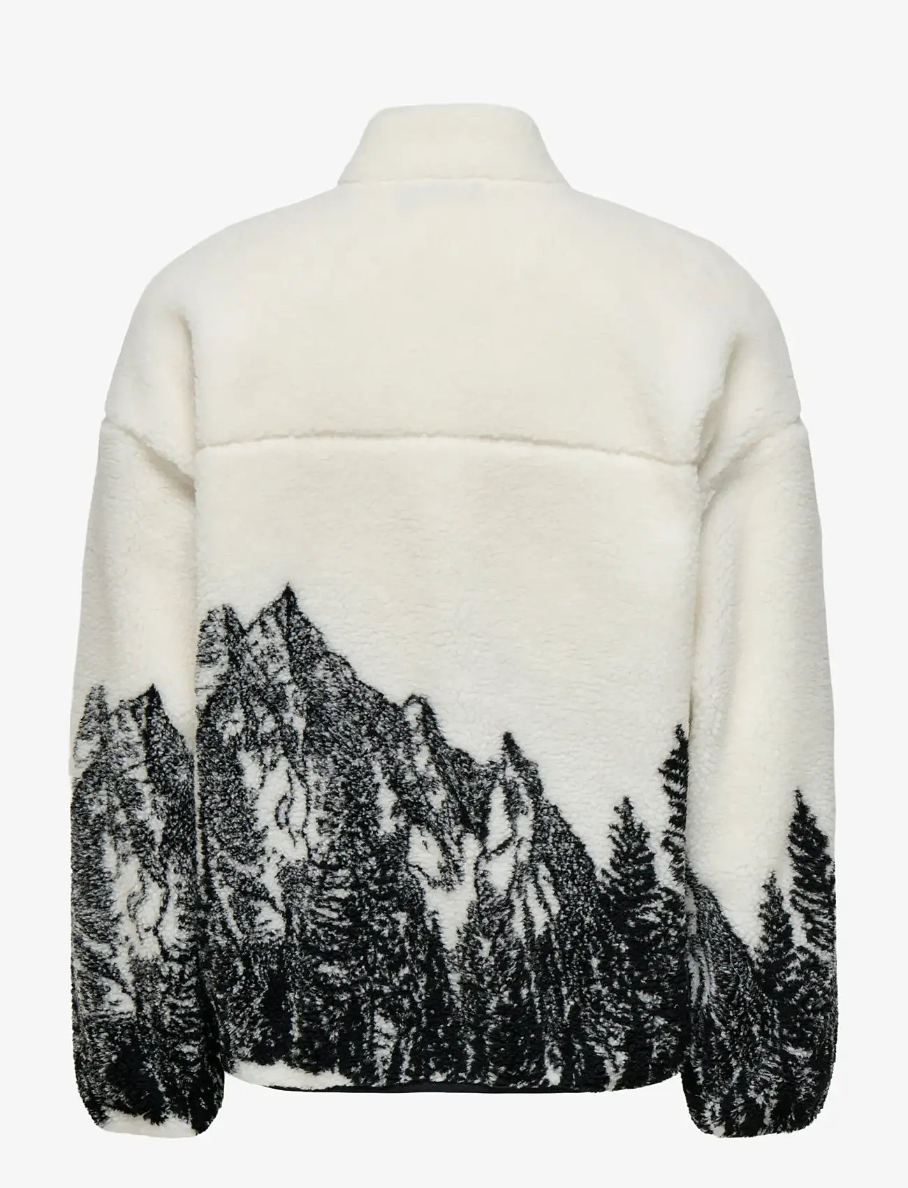 ONLY & SONS - ONSJAMES LIFE OVZ LS FLEECE AOP SWEAT - teddytröjor - gardenia - 1