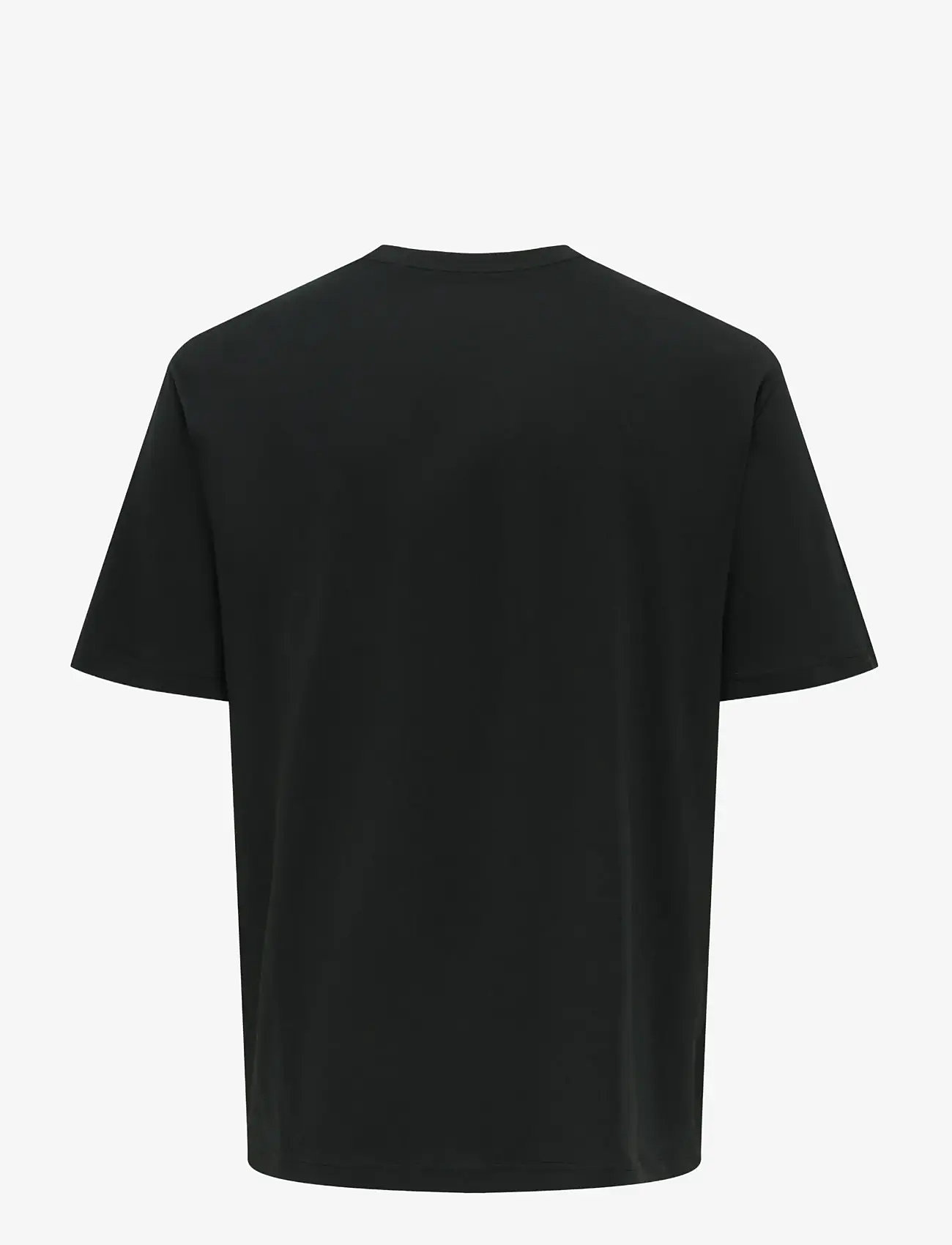 ONLY & SONS - ONSPINK FLOYD RLX SS LIC TEE - kortärmade t-shirts - jet black - 1