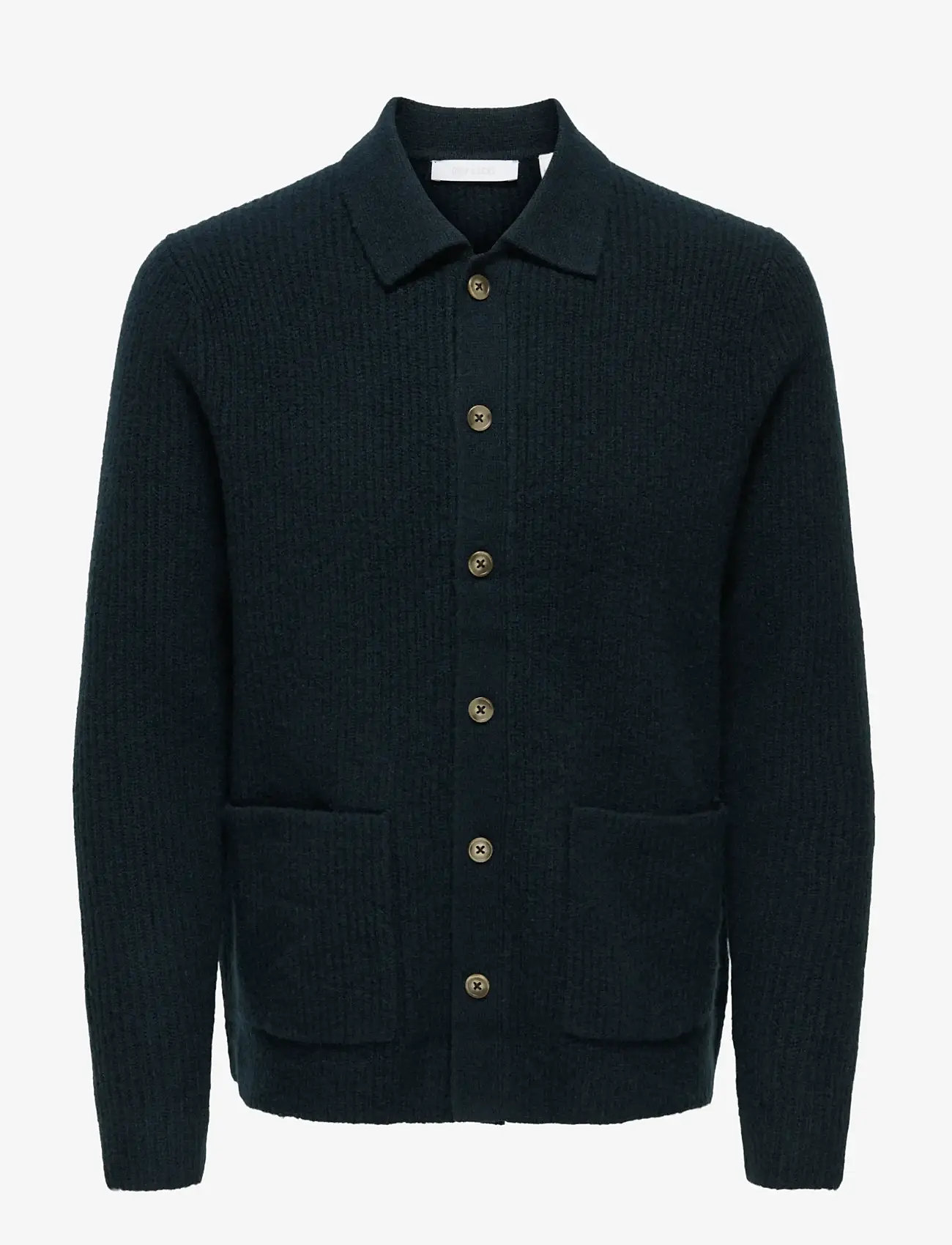 ONLY & SONS - ONSJET REG LS CARDIGAN KNIT FRML - kardiganid - dark sapphire - 0