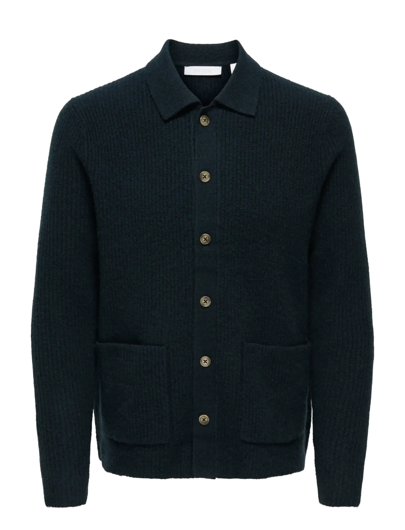 ONLY & SONS ONSJET REG LS CARDIGAN KNIT FRML - Cardigans - DARK SAPPHIRE / navy