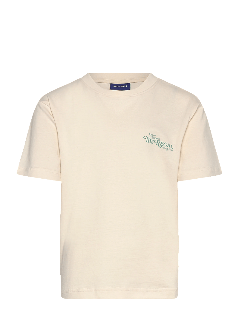 ONLY & SONS - OSJALFRESCO LIFE RLX SS TEE JRS - kortærmede t-shirts - tofu - 0