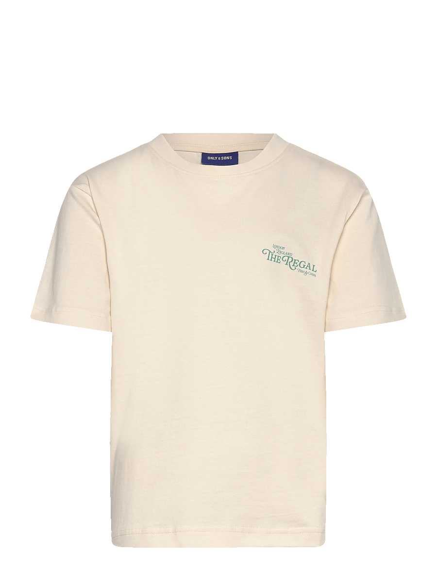 ONLY & SONS - OSJALFRESCO LIFE RLX SS TEE JRS - kortærmede t-shirts - tofu - 0