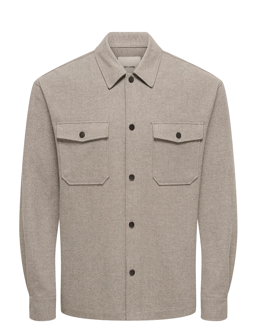 ONLY & SONS - ONSMARK BRUSHED 0353 OVERSHIRT NOOS - Überhemden - falcon - 1