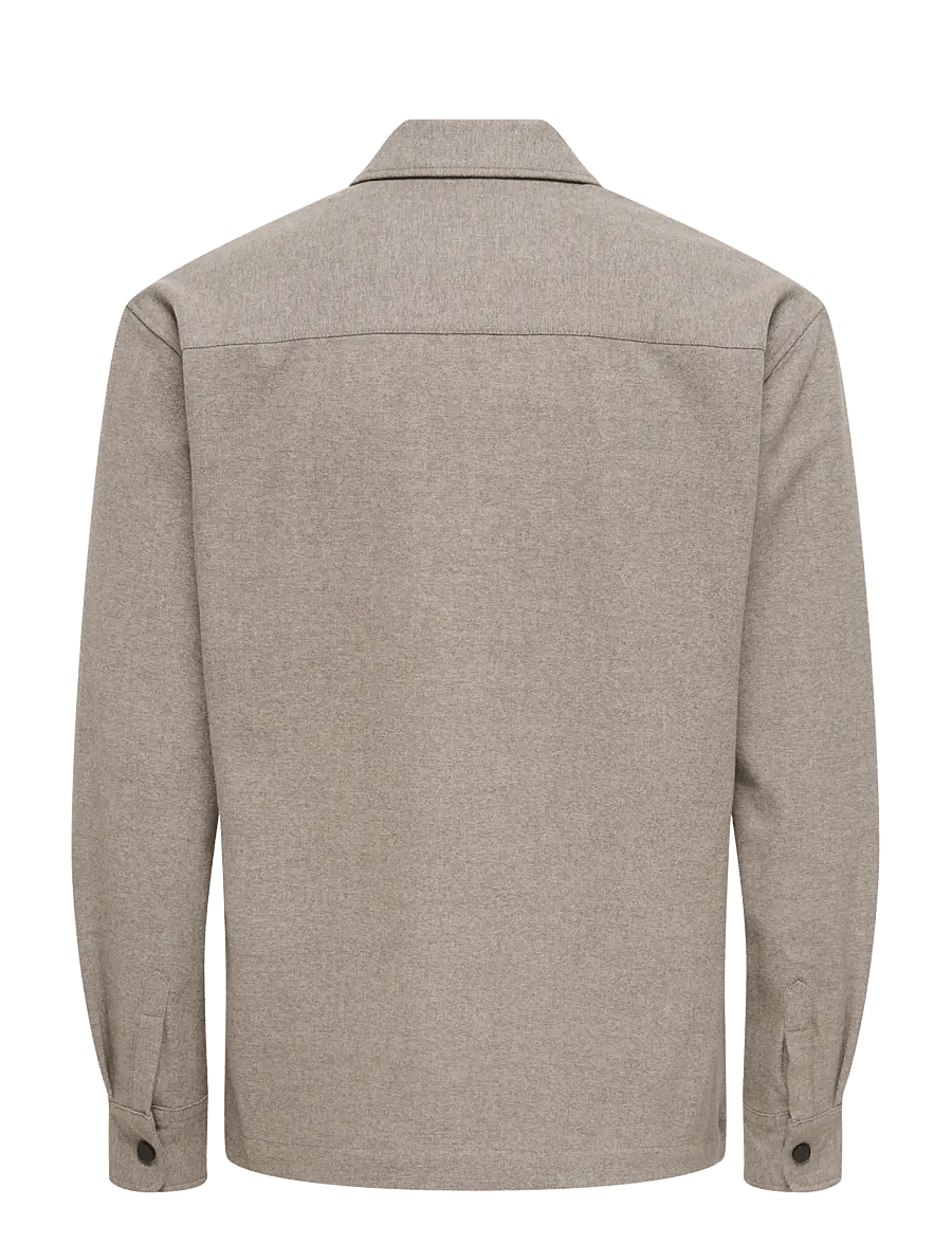 ONLY & SONS - ONSMARK BRUSHED 0353 OVERSHIRT NOOS - Überhemden - falcon - 2