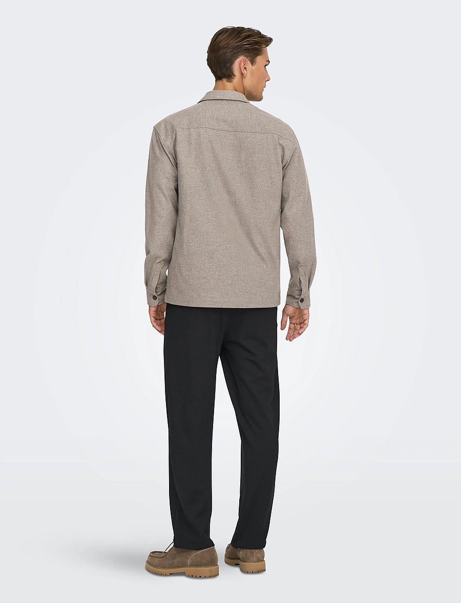 ONLY & SONS - ONSMARK BRUSHED 0353 OVERSHIRT NOOS - Überhemden - falcon - 3