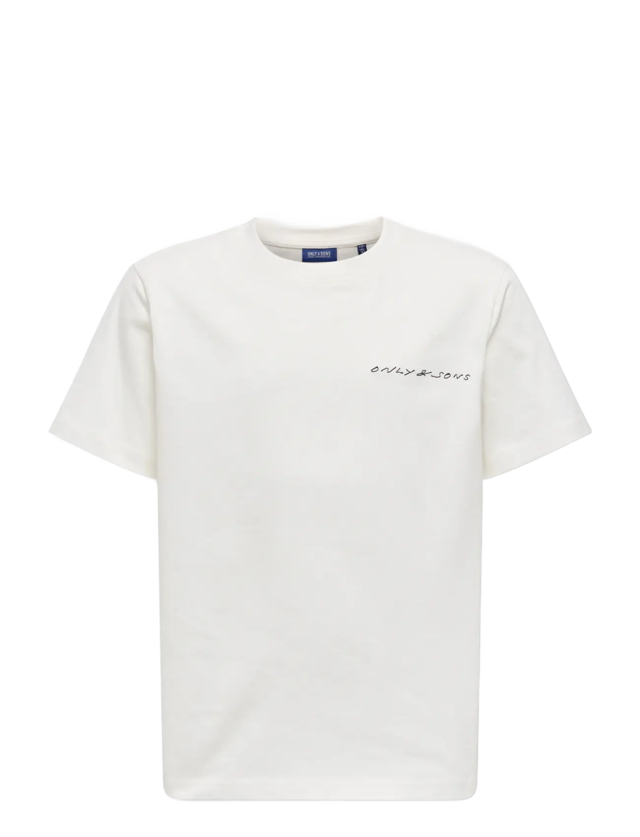 ONLY & SONS OSJASHER LIFE REG SS TEE JRS - Overdele - CLOUD DANCER / white