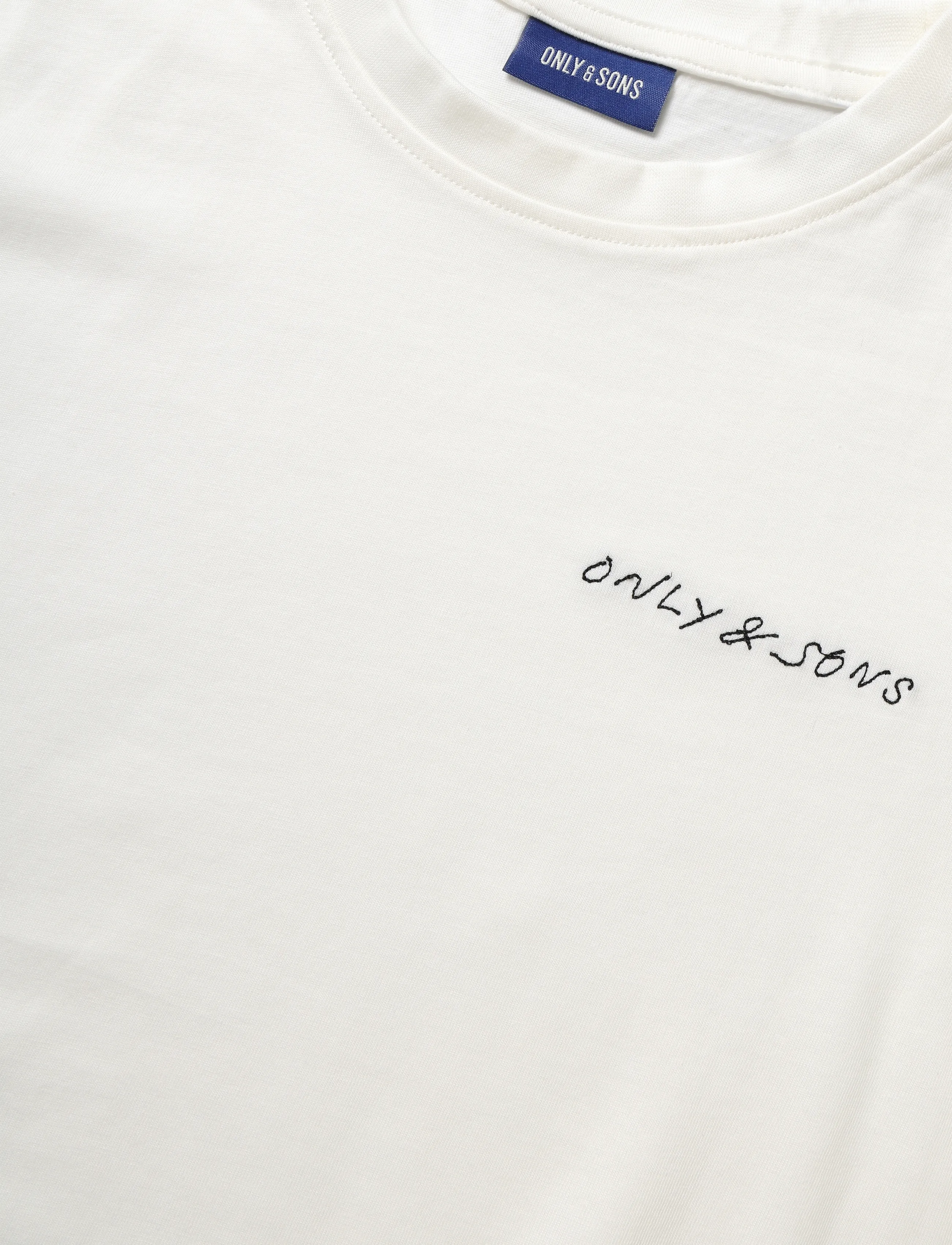 ONLY & SONS - OSJASHER LIFE REG SS TEE JRS - short-sleeved t-shirts - cloud dancer - 2
