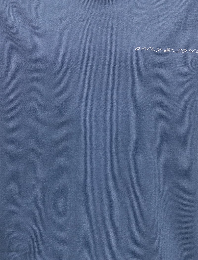 ONLY & SONS - OSJASHER LIFE REG SS TEE JRS - kortærmede t-shirts - vintage indigo - 2