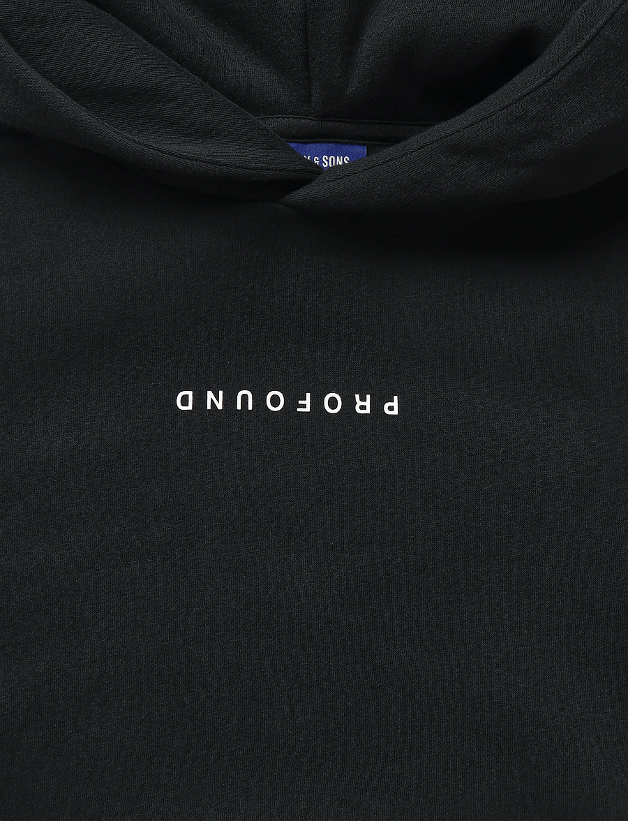 ONLY & SONS - OSJCONNOR REG HOODIE SWT - kapuutsiga pusad - black - 2