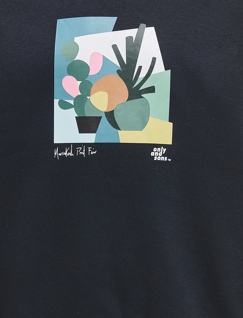 ONLY & SONS - OSJBEAUFORT CREW NECK RLX SWT - sweatshirts - black - 3