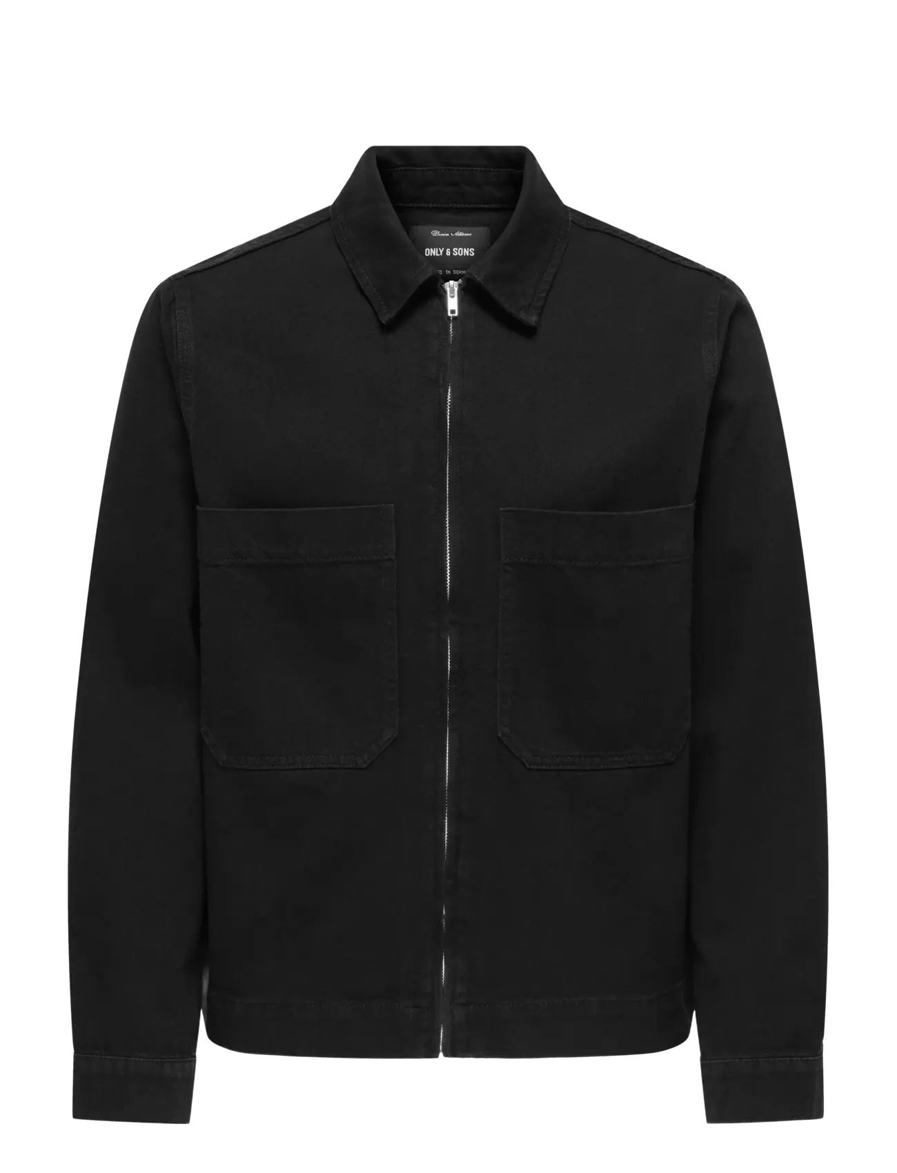 ONLY & SONS ONSCASSEL 6039 PIM BOX DNM JACKET NOOS - Bomber Jackets - BLACK DENIM / black