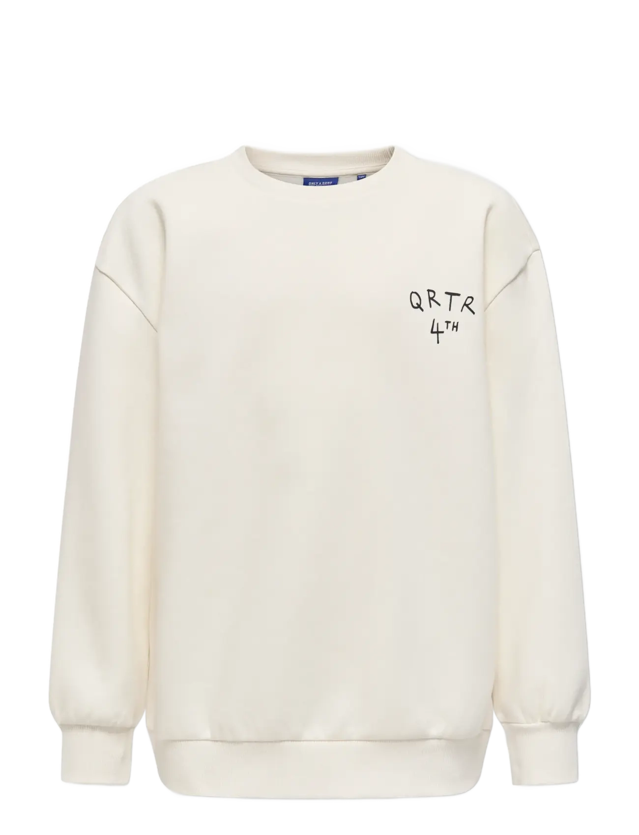 ONLY & SONS OSJKYRIE OVERSIZE LS SWT NOOS - Overdele - TOFU / cream
