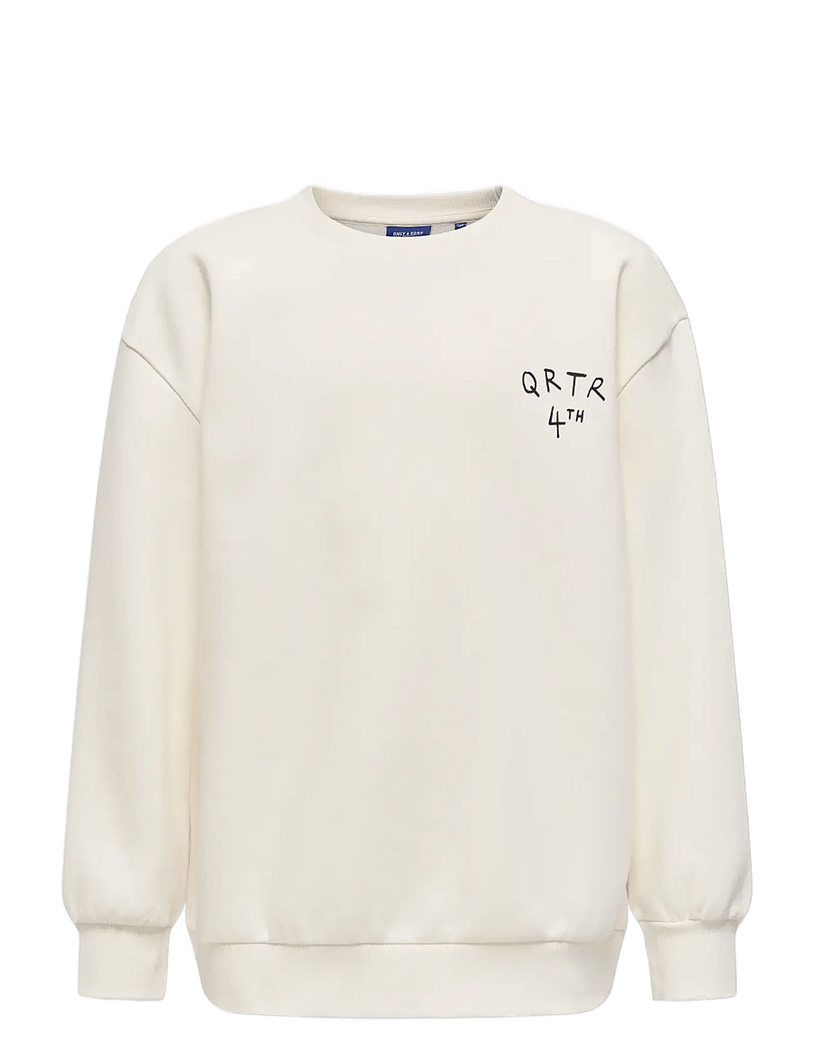 ONLY & SONS - OSJKYRIE OVERSIZE LS SWT NOOS - sweatshirts - tofu - 1