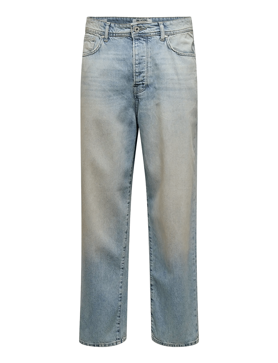 ONLY & SONS - ONSFADE LOOSE LB TINTED 6105 TAI DNM - loose jeans - light blue denim - 1