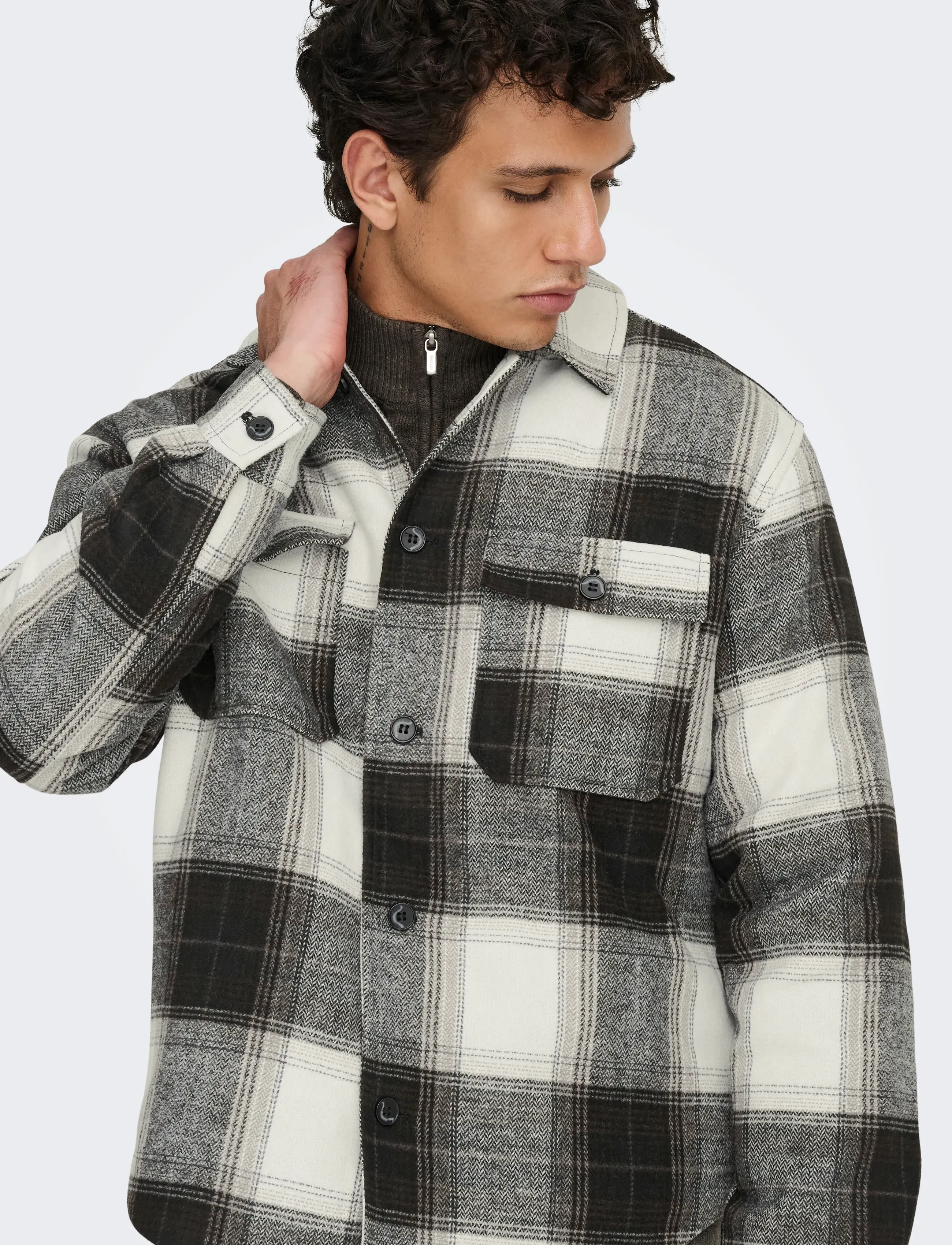 ONLY & SONS - ONSZACK OVERSHIRT OTW NOOS - collections - black - 5