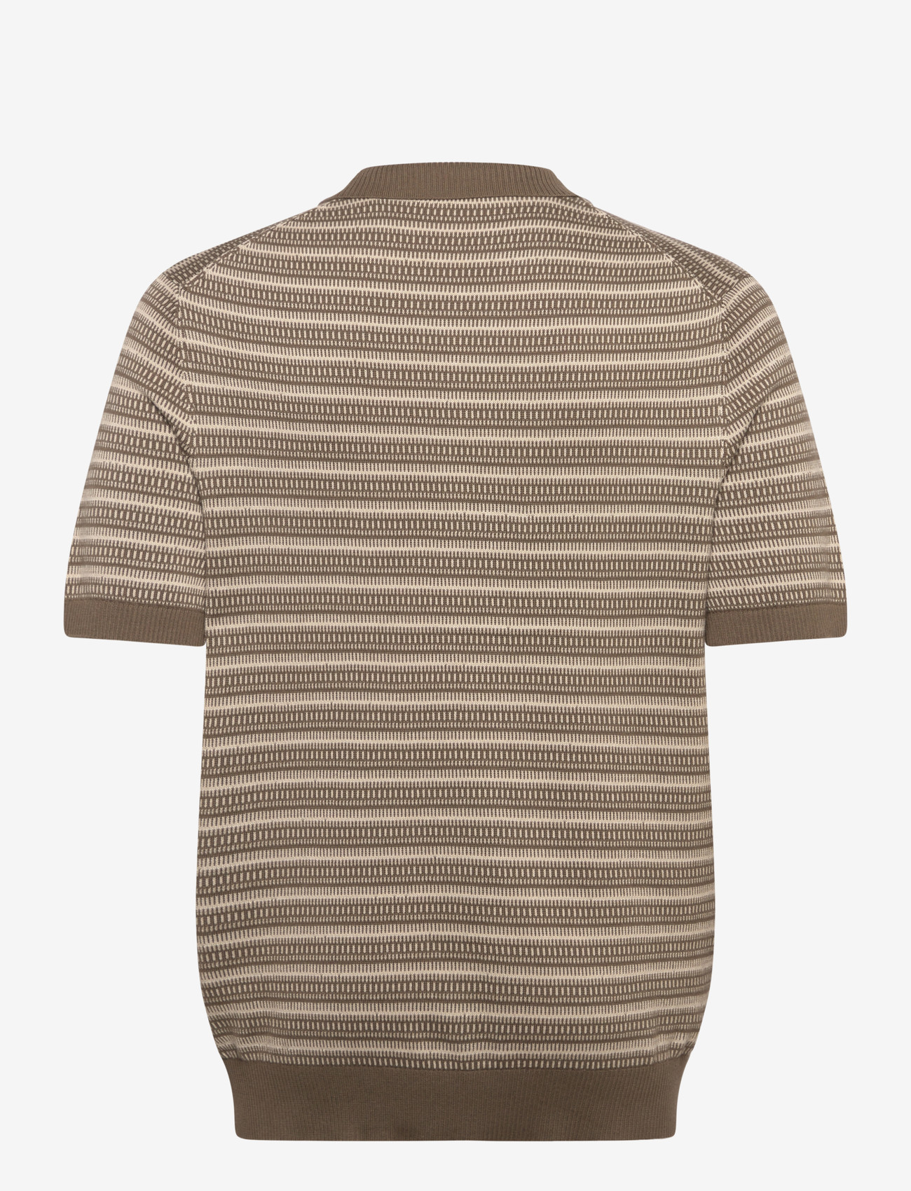 ONLY & SONS - ONSTILO REG SS SPLIT NECK KNIT NOOS - polostrik - bungee cord - 1