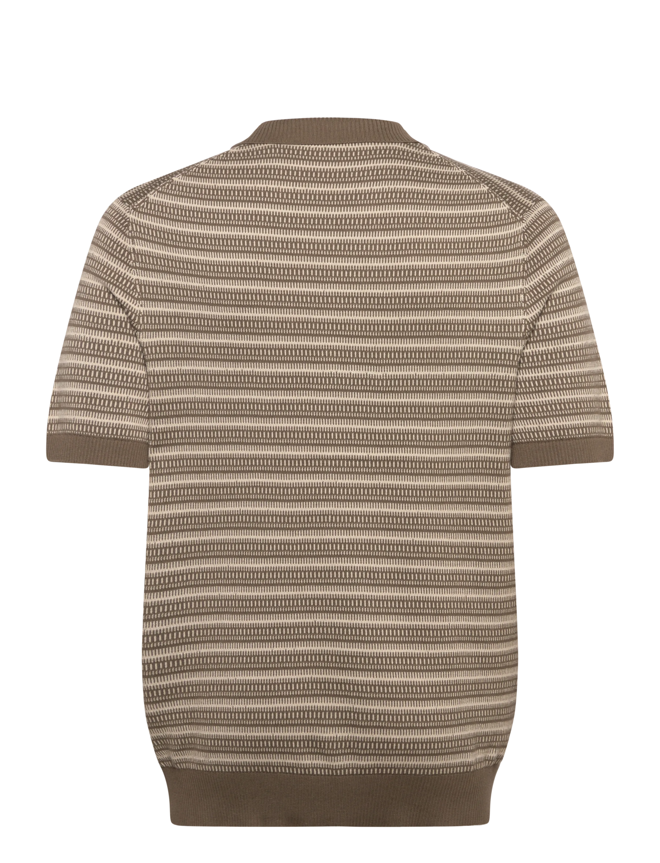 ONLY & SONS - ONSTILO REG SS SPLIT NECK KNIT NOOS - prjónaðir pólóbolir - bungee cord - 1