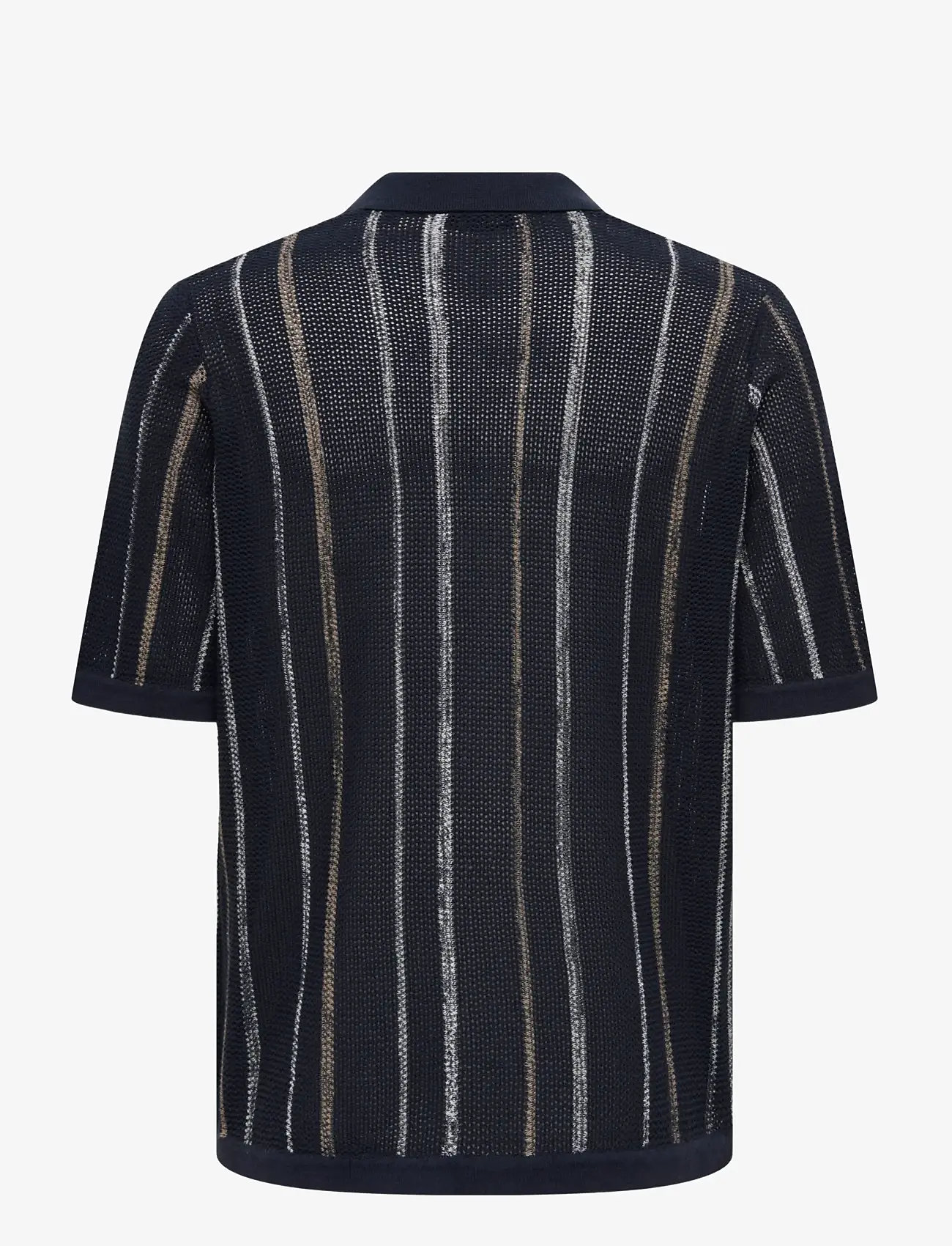 ONLY & SONS - ONSTOBBY LIFE RLX  SS SHIRT KNIT NOOS - polos en tricot - dark sapphire - 2
