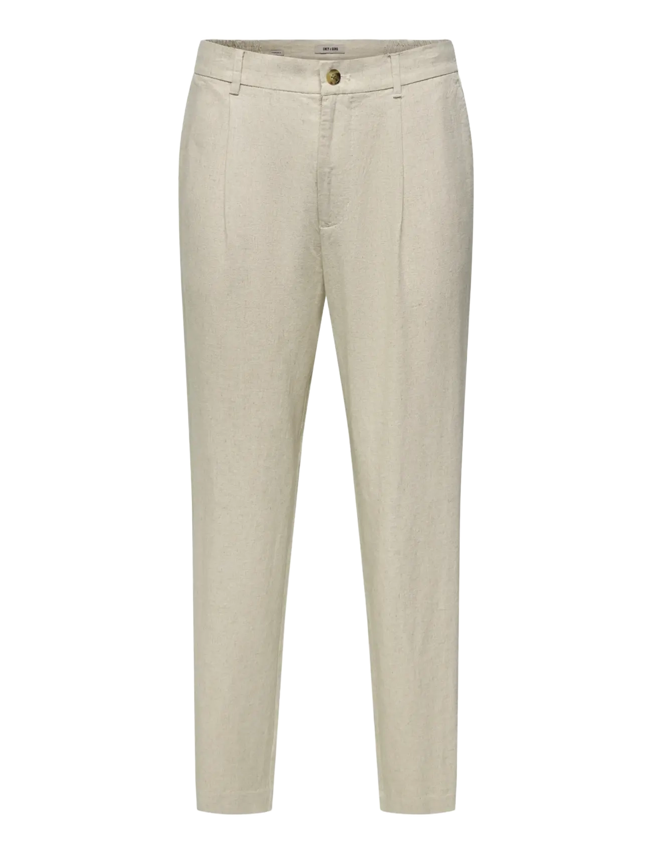 ONLY & SONS ONSLOU ENO TAPERED 0569 PANTS - Püksid - GARDENIA / beige