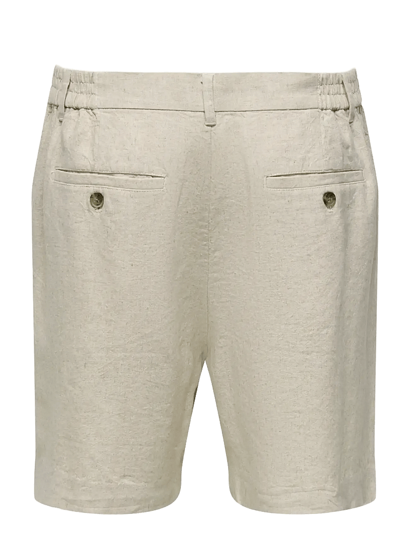 ONLY & SONS - ONSLOU ENO 0569 SHORTS FRML - hørshorts - gardenia - 1