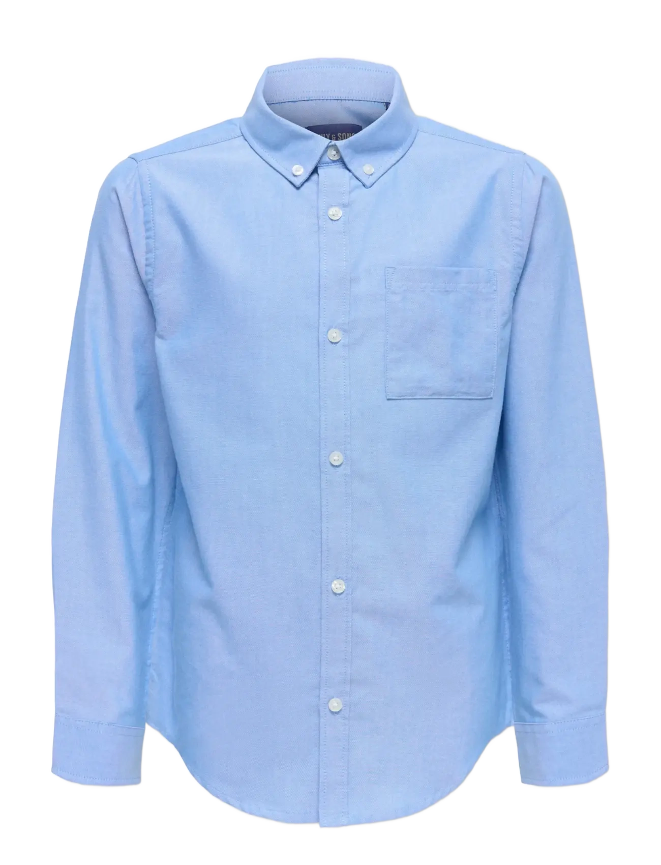 ONLY & SONS OSJALVARO SLIM LS OXFORD SHIRT WVN - Overdele - CASHMERE BLUE / blue