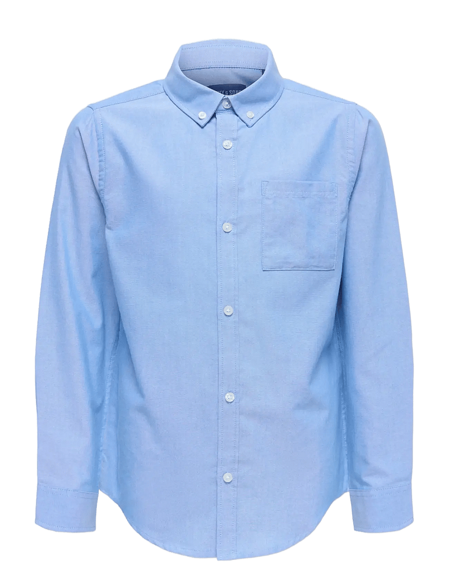 ONLY & SONS - OSJALVARO SLIM LS OXFORD SHIRT WVN - koszule z długimi rękawami - cashmere blue - 1