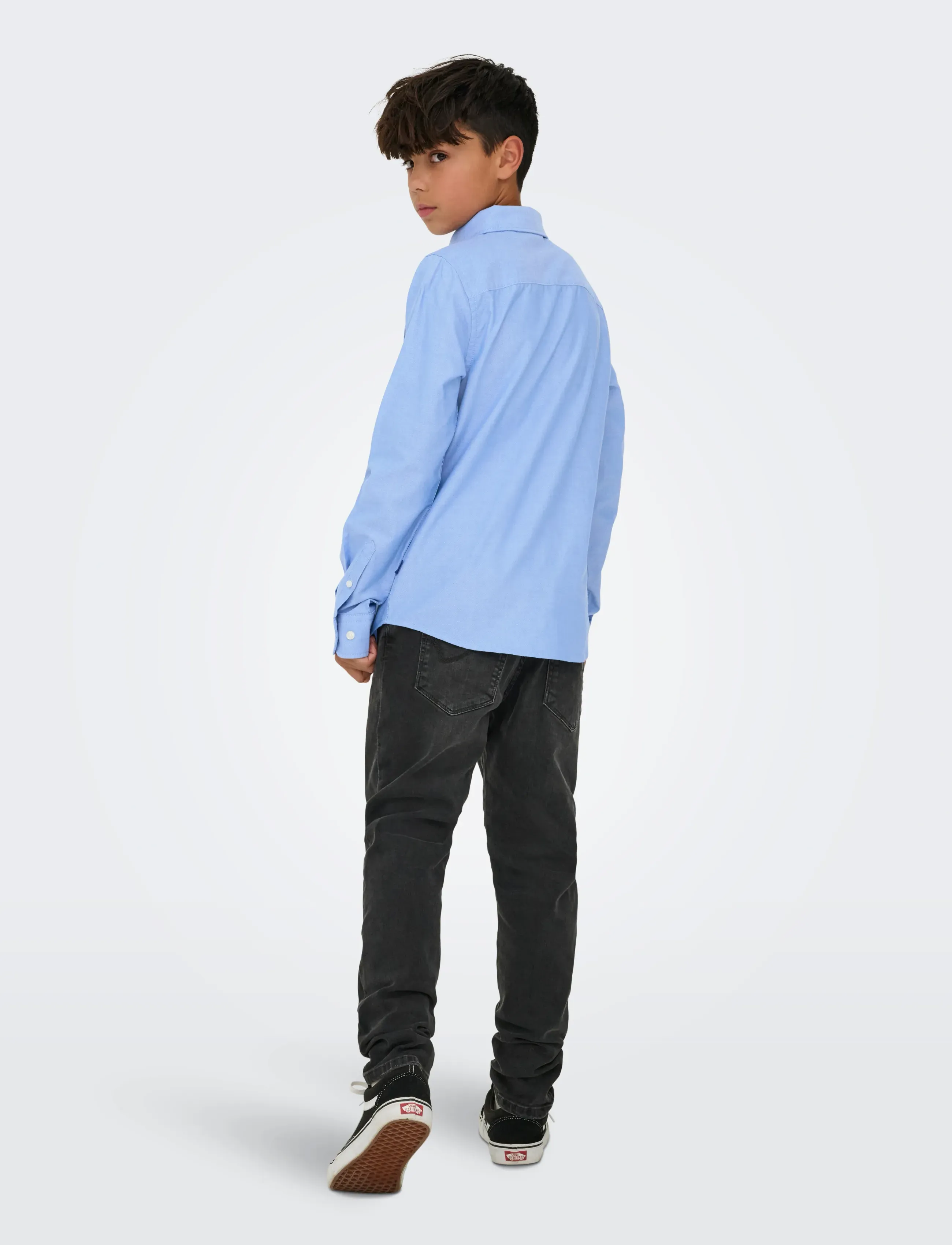 ONLY & SONS - OSJALVARO SLIM LS OXFORD SHIRT WVN - koszule z długimi rękawami - cashmere blue - 3