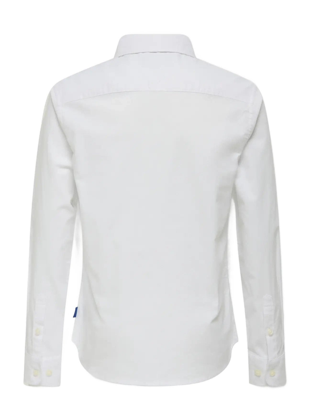 ONLY & SONS - OSJALVARO SLIM LS OXFORD SHIRT WVN - langærmede skjorter - white - 2