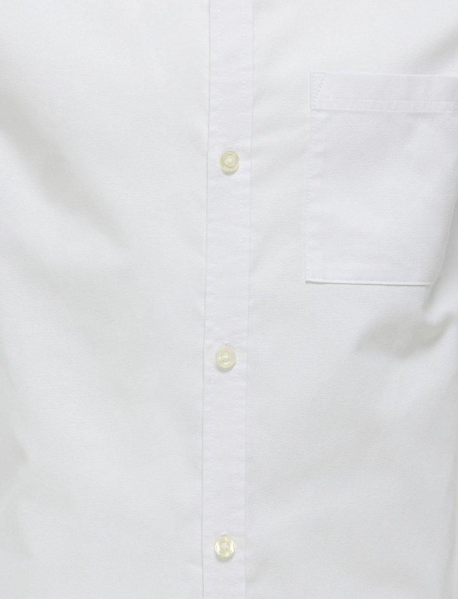 ONLY & SONS - OSJALVARO SLIM LS OXFORD SHIRT WVN - langærmede skjorter - white - 3