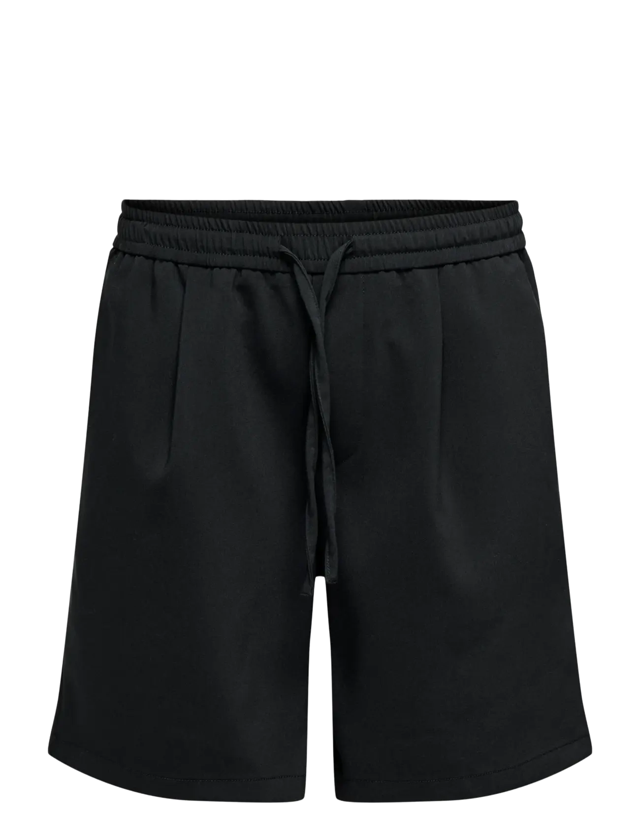 ONLY & SONS ONSWILL 0292LOOS STRING SHORTS FRML NOOS - Kasdienio stiliaus šortai - BLACK / black