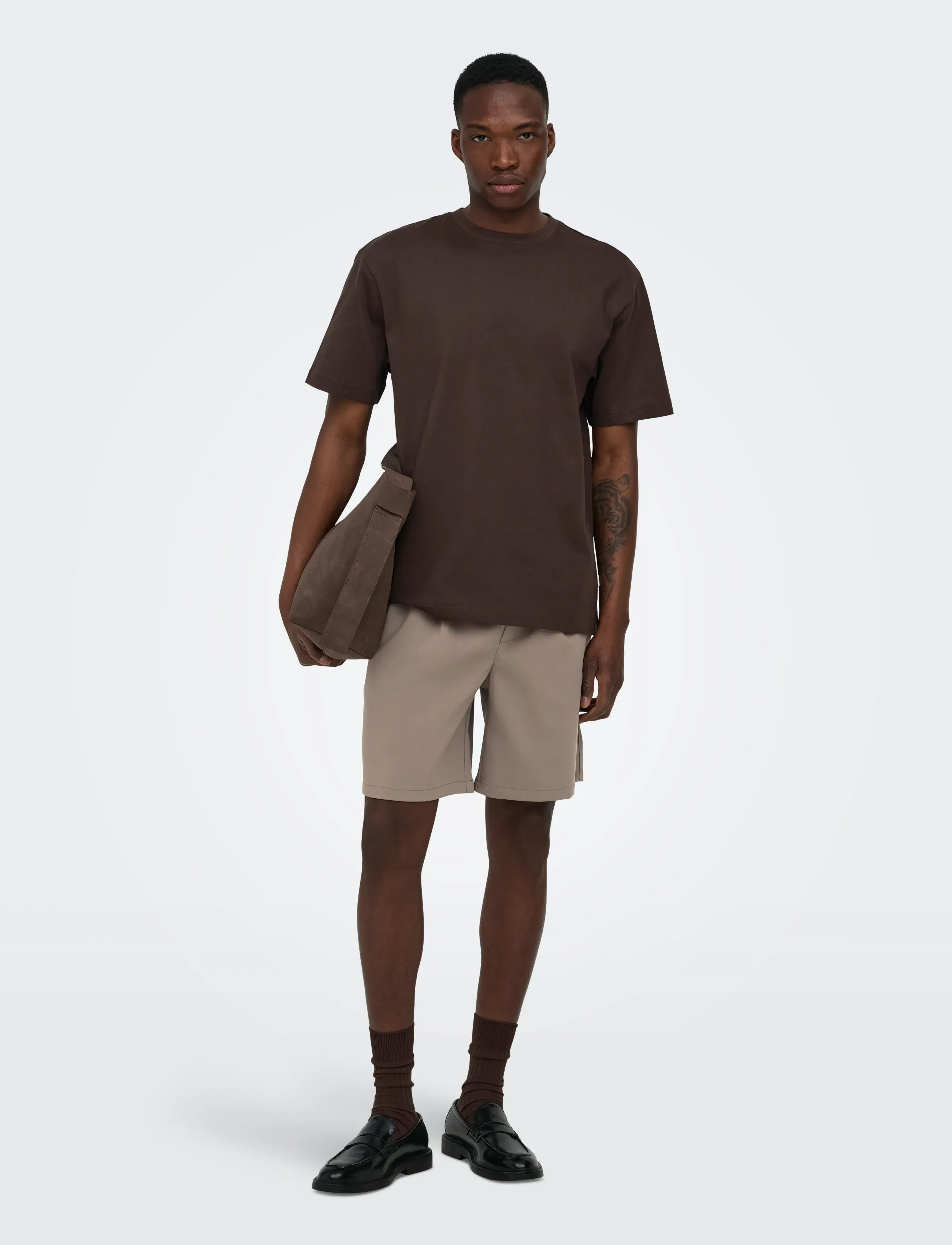 ONLY & SONS - ONSWILL 0292LOOS STRING SHORTS FRML NOOS - casual shorts - falcon - 4