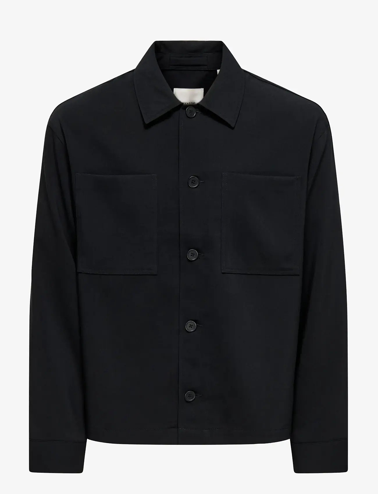 ONLY & SONS - ONSWILL 0292 LOOSE OVERSHIRT - kollektioner - black - 1