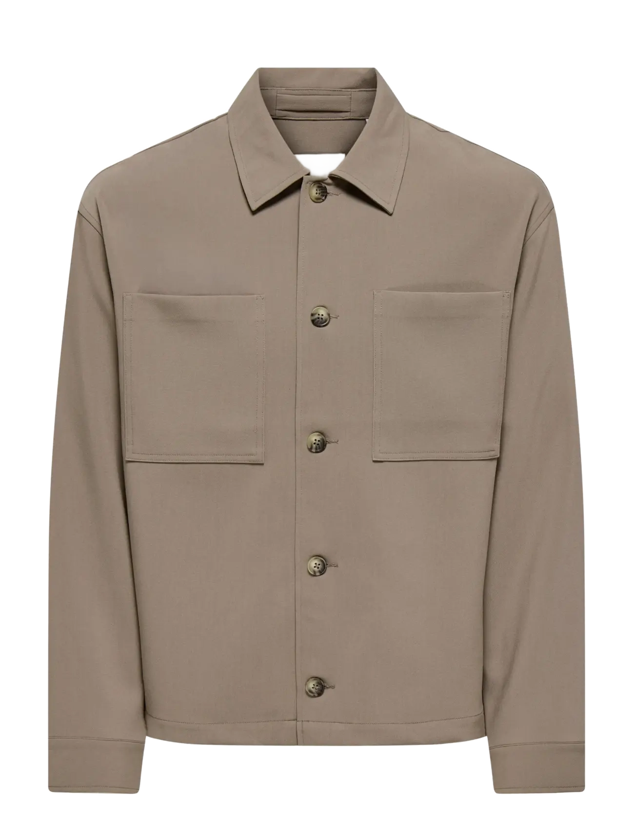 ONLY & SONS Onswill 0292 Loose Overshirt Khaki - S - Herren