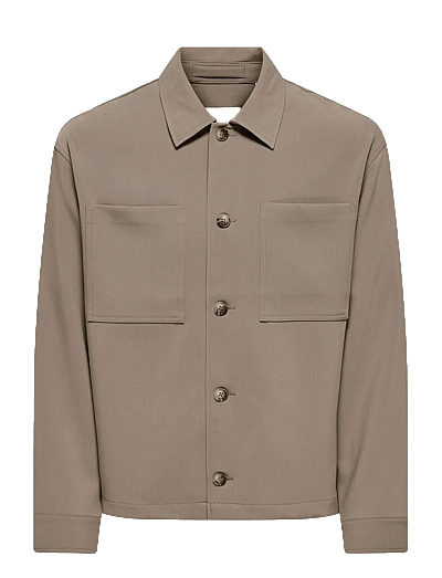 Only & Sons ONSCAMON OVERSHIRT - Veste légère - medium blue denim/denim bleu Only & Sons ONSCAMON OVERSHIRT - Veste légère - medium blue denim/denim bleu