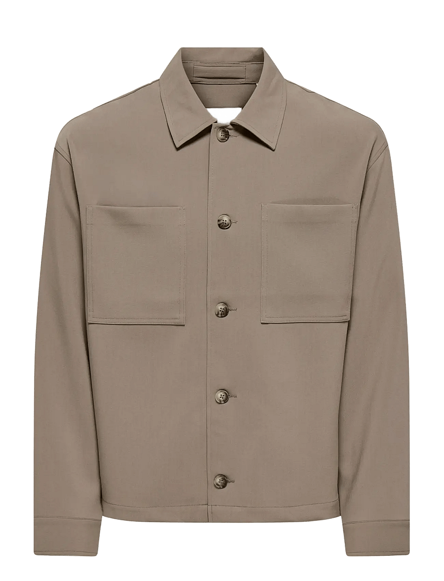 ONLY & SONS - ONSWILL 0292 LOOSE OVERSHIRT - kollektionen - falcon - 1