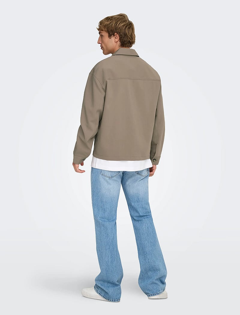 ONLY & SONS - ONSWILL 0292 LOOSE OVERSHIRT - kollektionen - falcon - 3