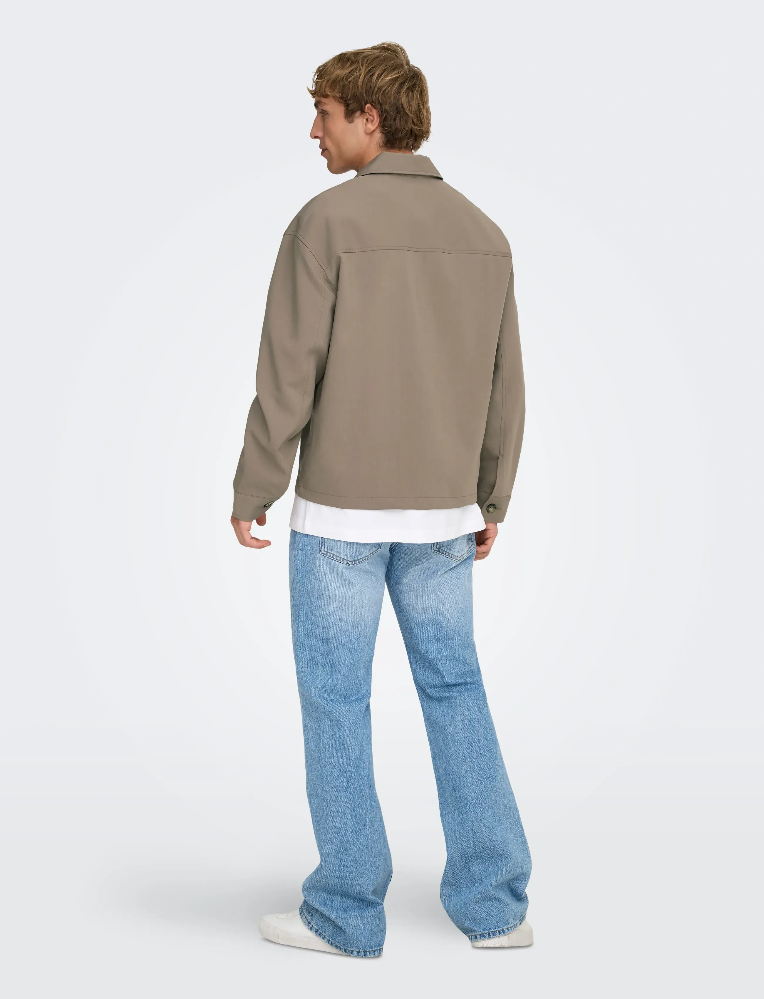 ONLY & SONS - ONSWILL 0292 LOOSE OVERSHIRT - collections - falcon - 3