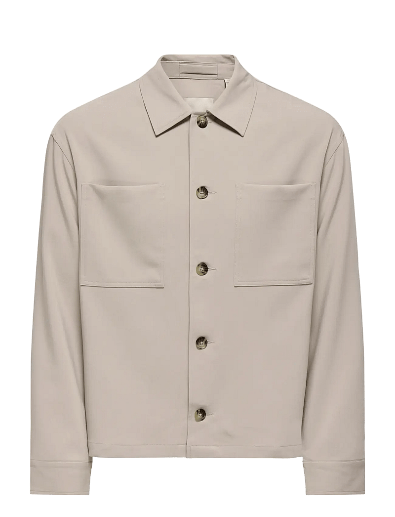ONLY & SONS - ONSWILL 0292 LOOSE OVERSHIRT - kollektionen - string - 1