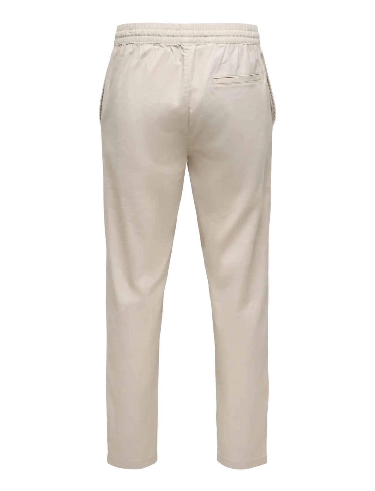 ONLY & SONS - ONSREID LINUS TAPERED 0571 SLUB PANT - casual - silver lining - 2