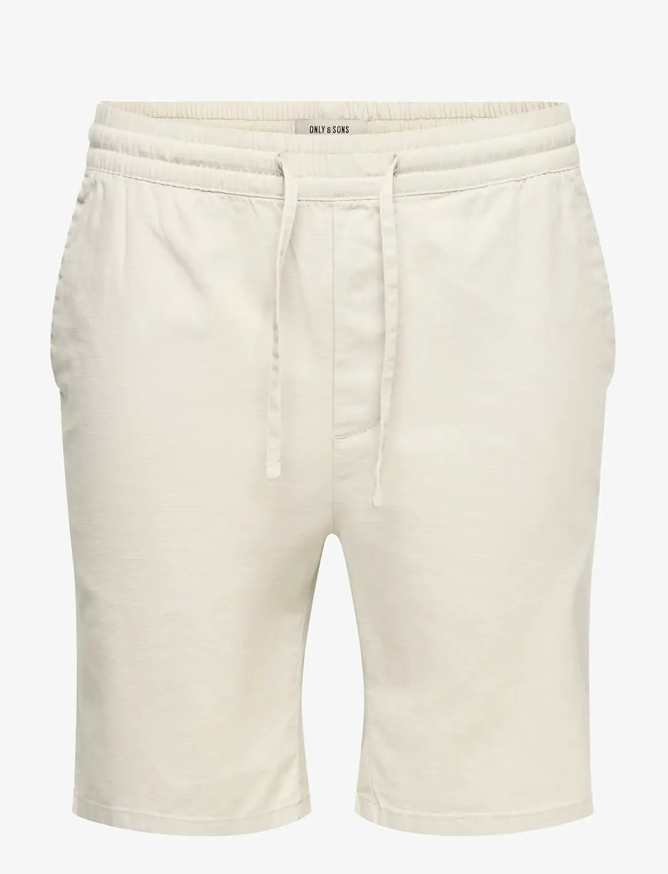 ONLY & SONS - ONSREID SLIM 0571 SLUB SHORTS VD - casual shorts - silver lining - 1