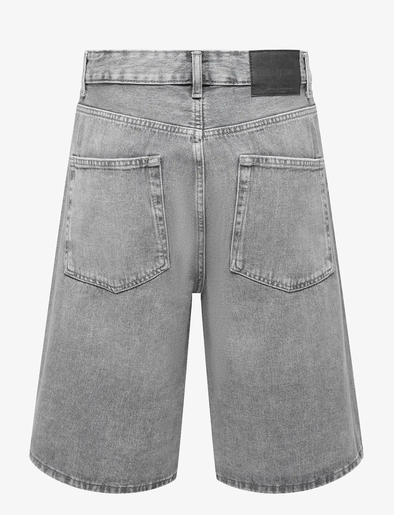 ONLY & SONS - ONSCARL BAL MG 6369 TAI DNM SHORTS NOOS - jeans shorts - medium grey denim - 1