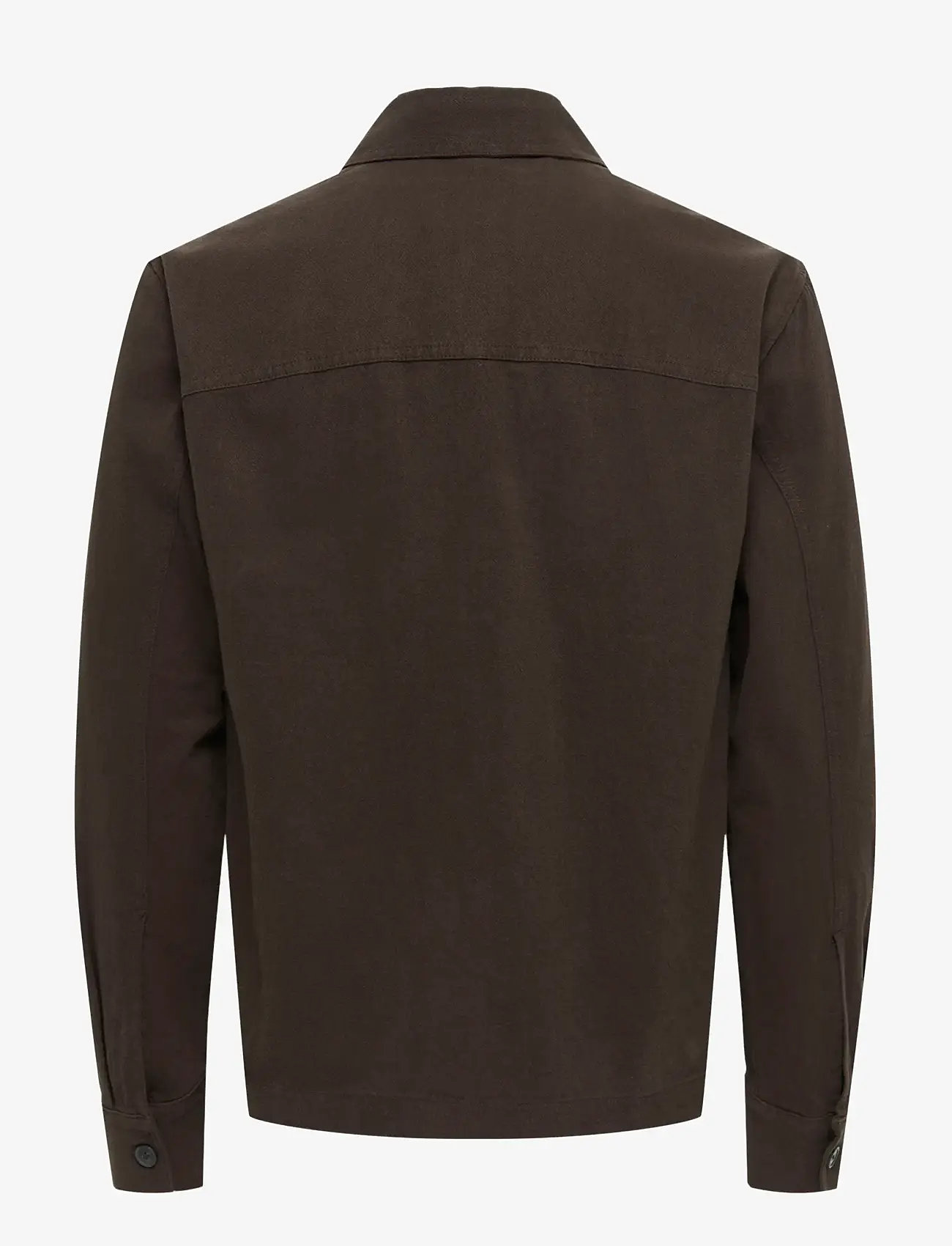 ONLY & SONS - ONSCOLT REG L/S 0570 SHIRT NOOS - kollektioner - coffee bean - 2